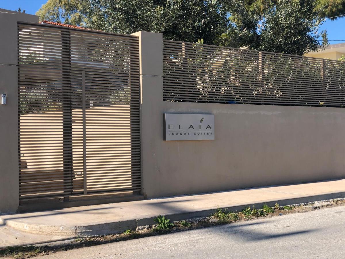 Elaia Luxury Suites Lagoníszi Kültér fotó
